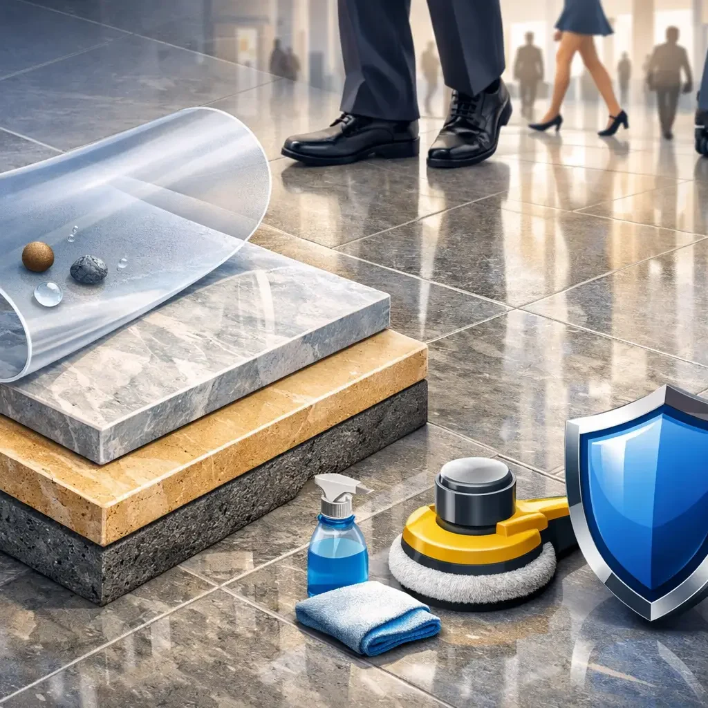 Stone Protection for High Traffic Floors