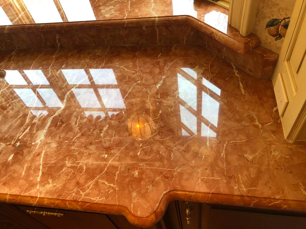 Mirror finish marble — Highline Stone Care