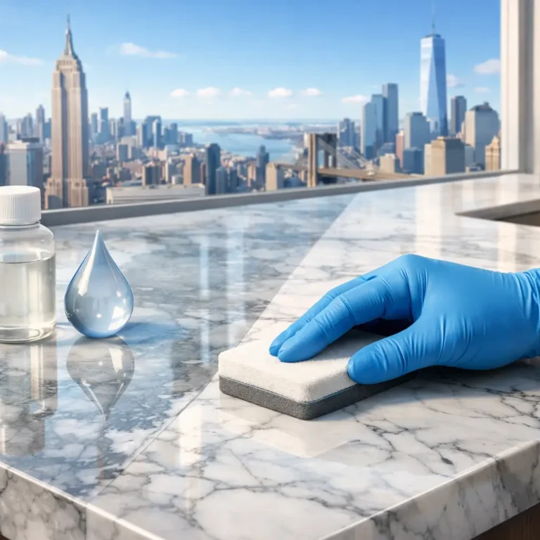 Marble Countertop Sealing Guide for NYC Homes