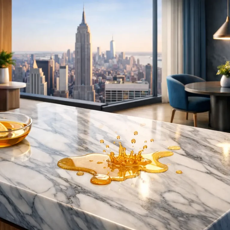 Acid Resistant Marble Finish for NYC Interiors