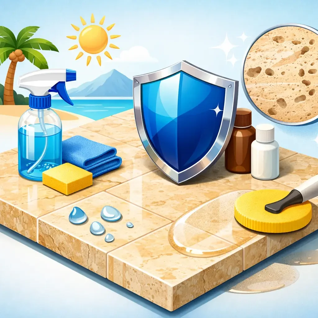 Best Ways to Protect Travertine Surfaces