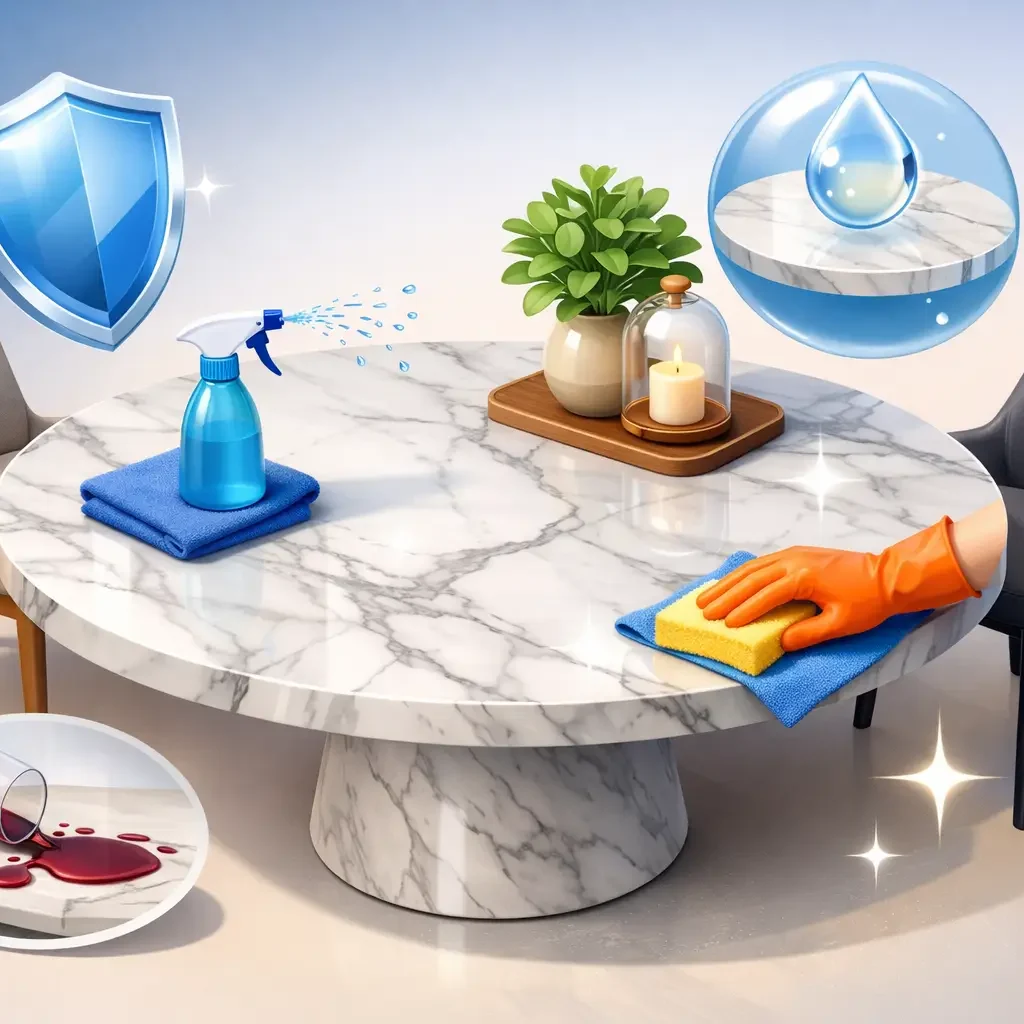 How to Protect Marble Dining Tables
