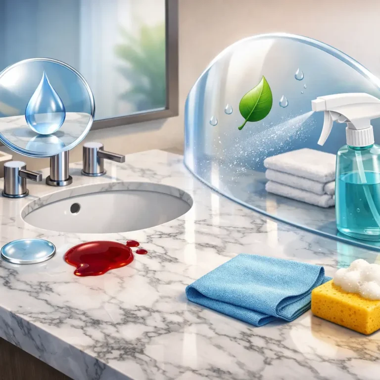 Marble Vanity Stain Prevention That Works